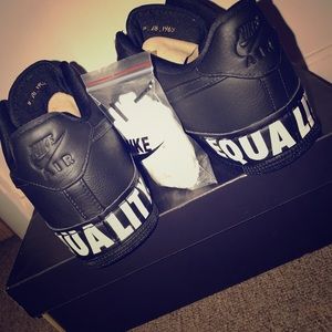 Limited edition Nike Air Force 1 Equality edition